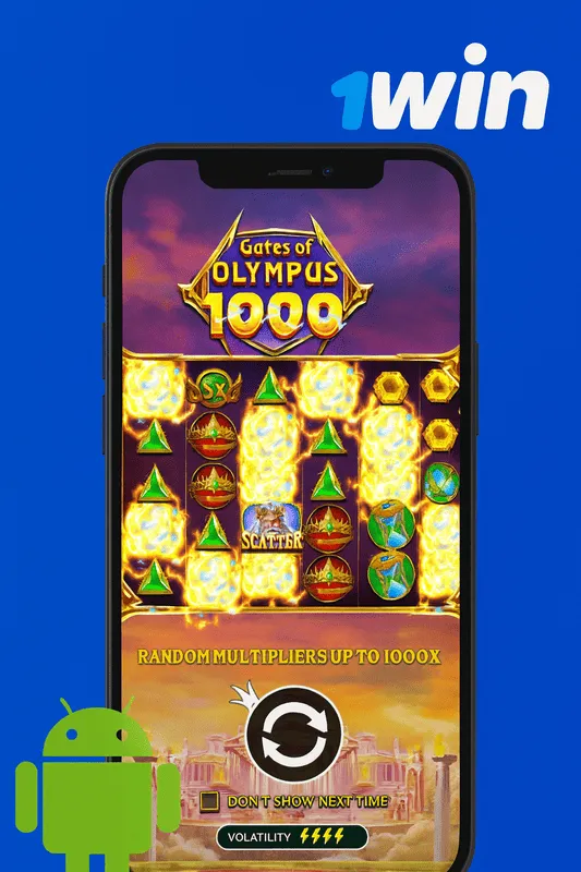  Gates of Olympus 1win mobil telefonda o‘yin
